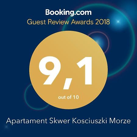 Apartament Skwer Kosciuszki Morze Gdynia Exterior photo